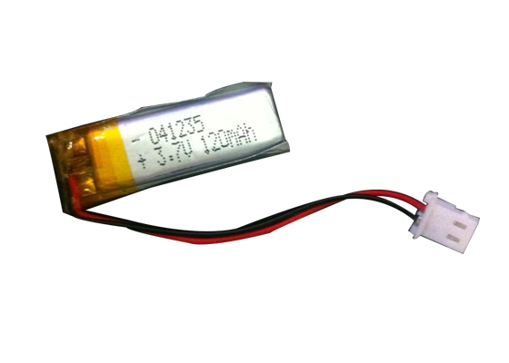 3.7V 120mAh 041235 Li-Polymer Battery